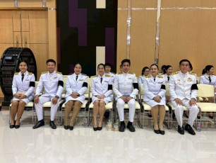 พิธีอัญเชิญตราพระราชลัญจกรและมอบเครื่องหมายตราสัญลักษณ์ ประจำปี 2569