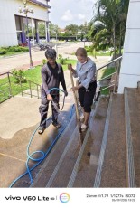 ร่วมใจพัฒนาปรับภูมิทัศน์และรักษาความสะอาดอาคารสิริวิทยเกษตร
